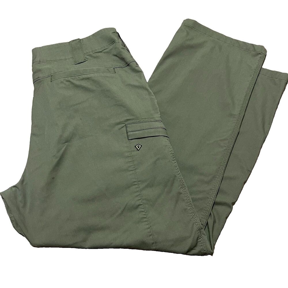 First Tactical V2 Tactical Pants Mens Cargo Pants 38 X 30 Ripstop Green Utility
